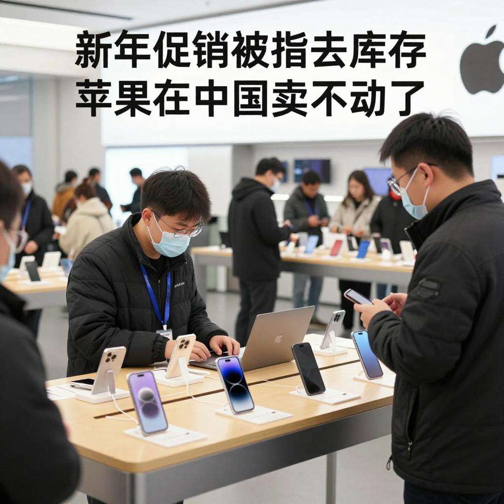新年促销被指去库存 苹果在中国卖不动了? 新年促销被指去库存 苹果在中国卖不动了?第一张图