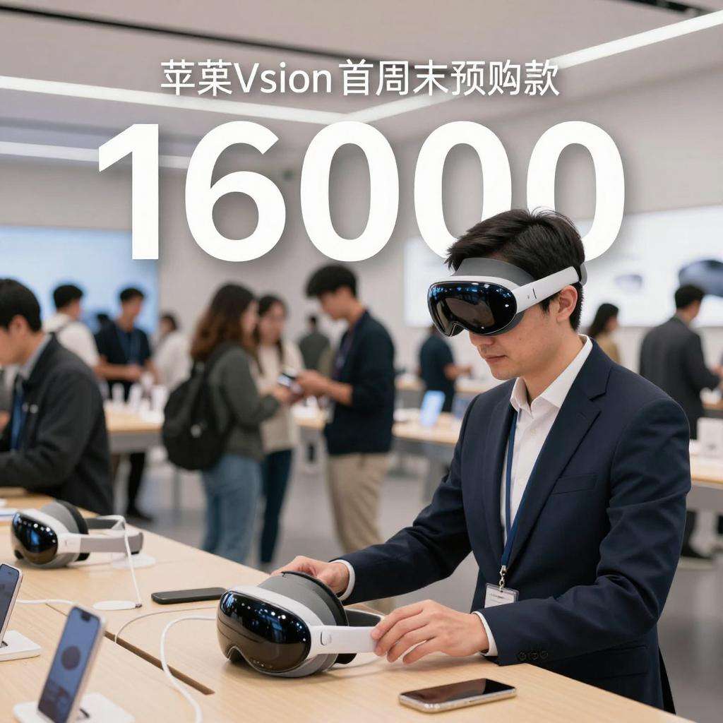 分析师：苹果Vision Pro首周末预购数超16万部第一张图