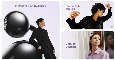 进军开放式耳机市场，华为FreeClip耳夹耳机正式定档，引领时尚新潮流(图4)