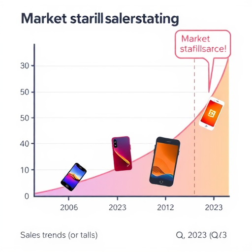 2023年三季度国内手机市场同比降幅收窄(图1) 2023年三季度国内手机市场同比降幅收窄(图1)