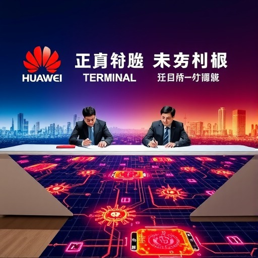 华为终端与中建科工签署战略合作协议(图2)