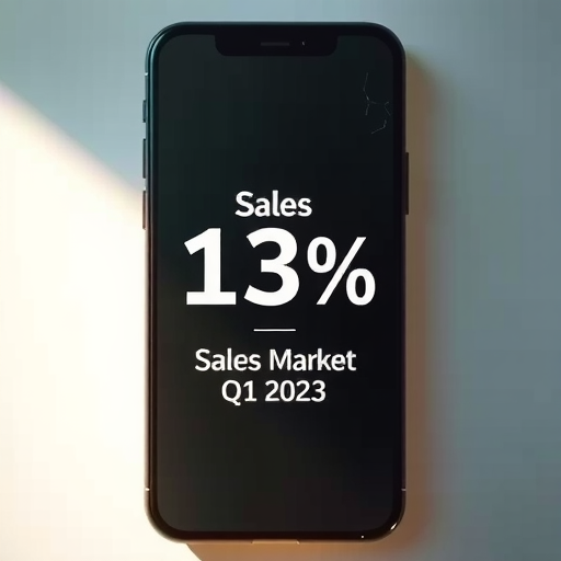 机构：2023年一季度全球智能手机市场下降13%(图1)